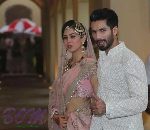 another photo of Shahid Kapoor with Mira Rajput