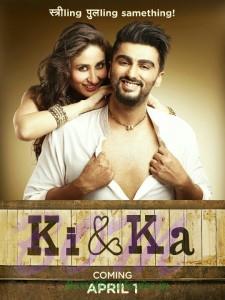 Official poster of Eros and R Balki's Ki & Ka