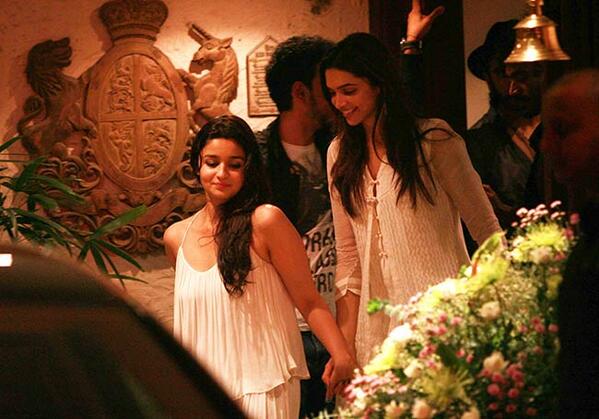 unseen picture of Deepika Padukone with Alia Bhatt