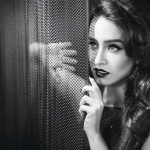 A Black and White elegant picture of Shraddha Kapoor