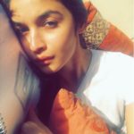 A cosy-ing up picture of Alia Bhatt