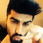 A weird selfie of Arjun Kapoor