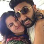 Abhishek Bachchan and Farah Khan cute picture