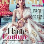 Bhoomi Aditi Rao Hydari looking gorgeous as cover girl in Khush wedding magazine issue.