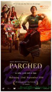 Ajay Devgn Presents PARCHED Movie Poster