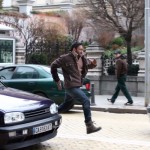 Ajay Devgn shooting an action sequence in Bulgaria for movie Shivaay