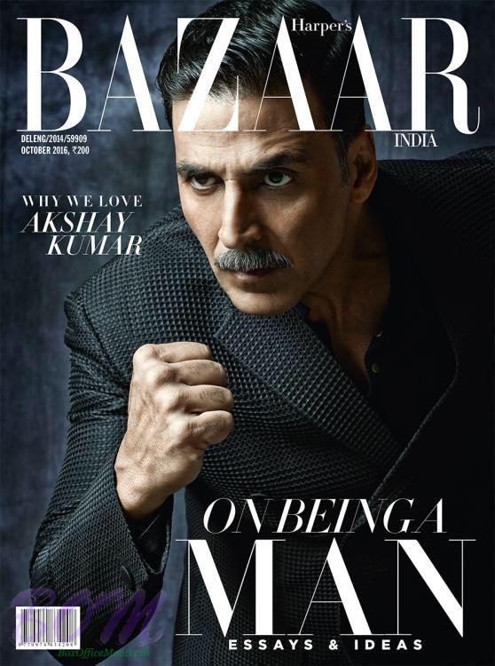 Akshay Kumar cover boy for Harper's Bazaar first ever men's edition