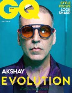 Akshay Kumar sharp and focused on GQ India magazine March 2018 issue