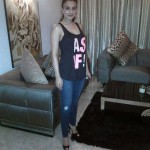 Ameesha Patel - Taken at home .. A quik pik before leaving the house last evng..especially for all my tweethearts