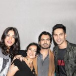 An Unseen Picture of Varun Dhawan, Nargis Fakhri with Nawazuddin and Divya Dutta