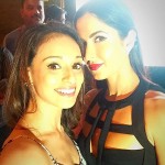 Anchor Seema Jaswal selfie with Katrina Kaif