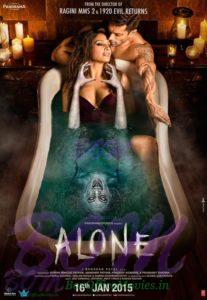 Another creative poster released on 5 Jan 2015 of Alone movie