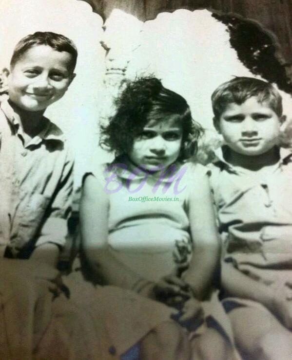 Anupam Kher Childhood picture