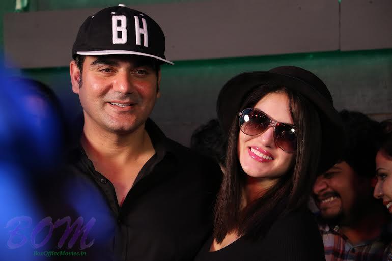 Arbaaz Khan begins shooting with Sunny Leone for movie Tera Intezaar