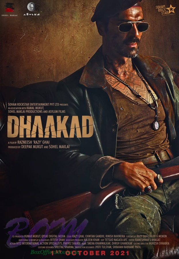 Arjun Rampal Dhaakad look as Rudraveer villain