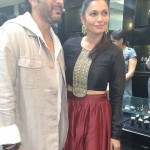 Arshad Warsi with beaufiful Maria Gorettiz