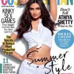 Athiya Shetty as cover girl for Cosmopolitan Magazine April 2018 issue