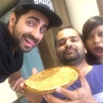 Ayushmann Khurrana busy hogging Gobhi Paranthas