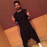 Ayushmann Khurrana while walking for Antar at GQ Fashion Night