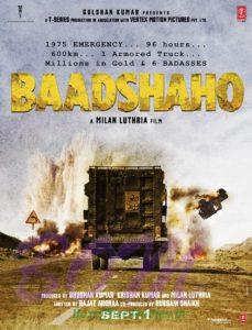 BAADSHAHO movie first look poster