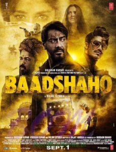 Baadshaho poster with all 6 badasses