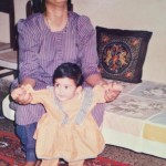 Baby Rhea Chakraborty with Mother