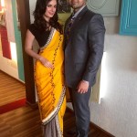 Beautiful Evelyn Sharma and Mahaakshay during Ishqedarriyaan movie promotion in Bhopal