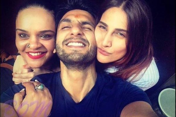 Befikre Couple Ranveer and Vaani with the casting director of yrf films