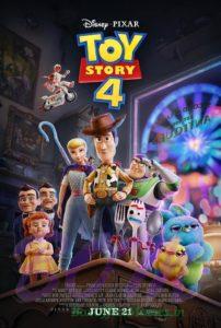 Disney's Toy Story 4 movie releasing on 21 June 2019