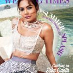 Esha Gupta cover girl for FEMINA Wedding Times Mag Apr 2018 issue