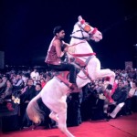 GURMEET CHOUDHARY entry in a horse on Life OK screen awards event