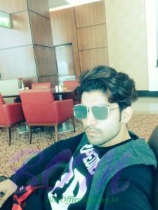 GURMEET CHOUDHARY selfie from Duabi