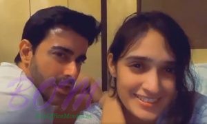 Gautam Rode wife selfie