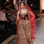 Gorgeous Bipasha Basu in a Bridal dress during ICW 2014 ramp walk