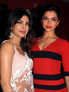 Gorgeous Deepika Padukone with Priyanka Chopra