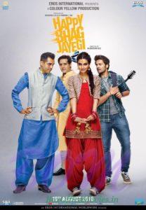 Latest poster of Happy Bhag Jayegi as