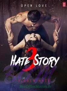 Hate Story 3 movie poster of Zareen Khan and Karan Singh Grover