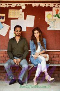 Hindi Medium movie star Irrfan Khan with Saba Qamar