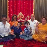 Hrithik Roshan family picture on Ganesh Chaturthi 2015