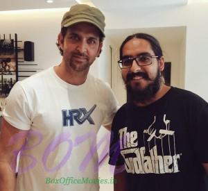 Hrithik Roshan with Tanuj Bhatia