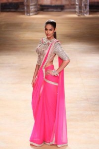 Ileana D'Cruz walking the ramp pinkfully gorgeous