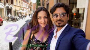 Nawazuddin Siddiqui selfie with Italian actress Valentina Corti