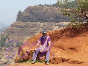 Jackie Shroff in Matheran recently