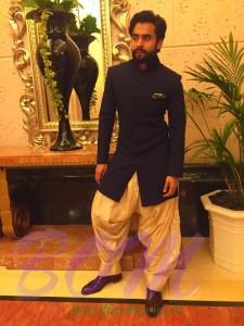 Jackky Bhagnani in a friends wedding in Dubai