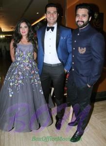 Jackky Bhagnani with Randeep Hooda and Richa Chadda