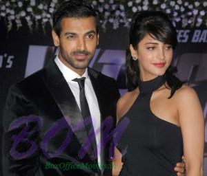 John Abraham and Shruti Haasan looking perfect together