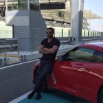 John Abraham while shooting for Dishoom in Abu Dhabi