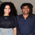 Johnny Lever with daughter Jamie Lever