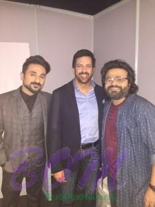 Kabir Khan with Vir Das and Pritam