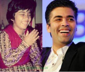 Karan Johar then and now